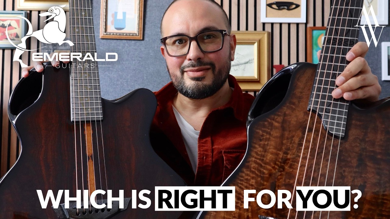 Обзор акустических гитар Emerald Guitars X20 и X30 из углеродного волокна — какая подойдет именно...
