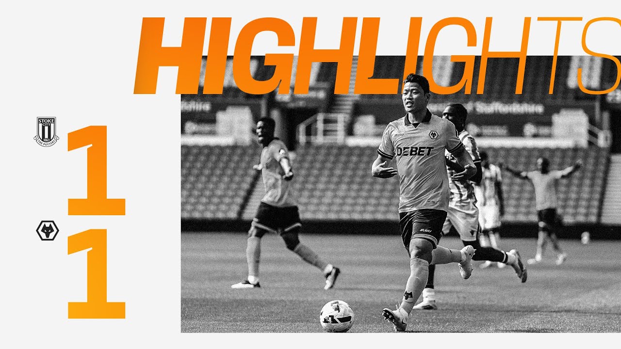 Hwang scores equaliser | Stoke City 1-1 Wolves | Highlights