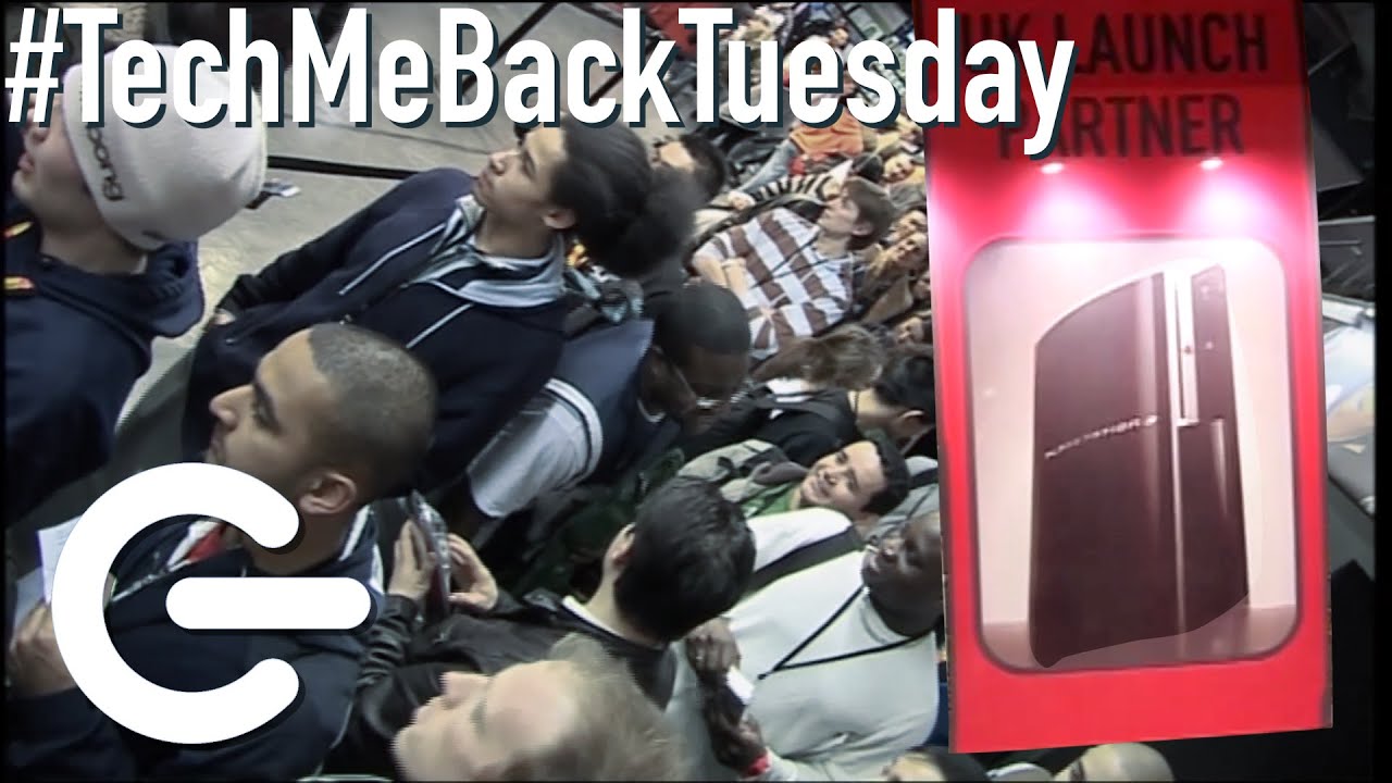 The UK PS3 Launch - The Gadget Show #TechMeBackTuesday