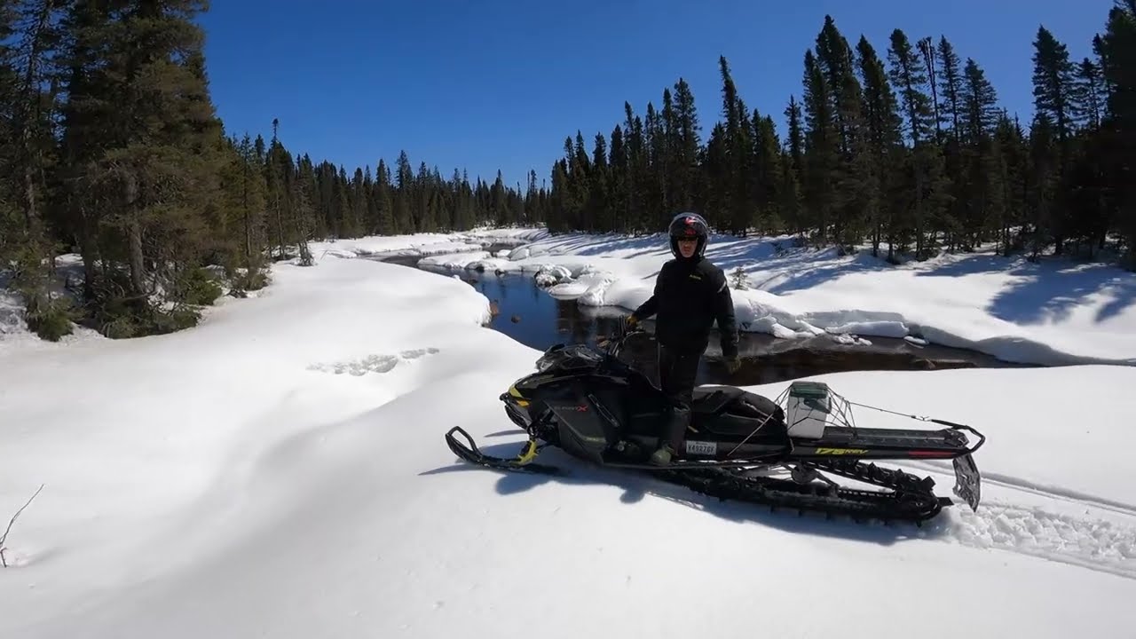 Monts Valin,  Motoneige Hors Piste, TBQ 28 avril 2025