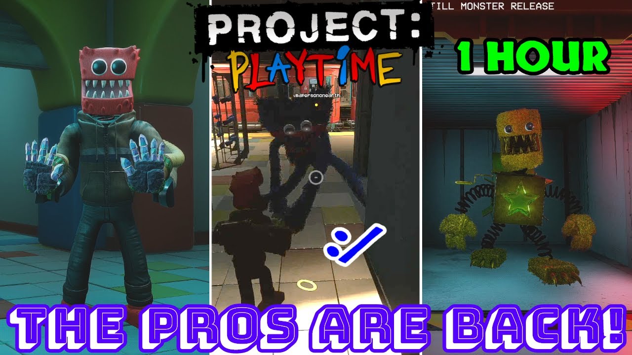 THE PRO GUYS ARE BACK FOR 1 HOUR! - Project Playtime #97