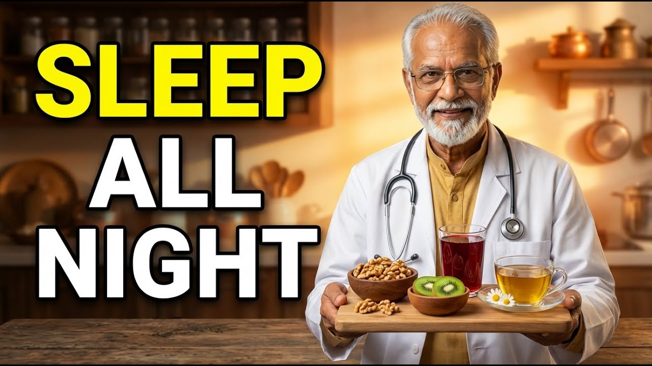 Stop Waking Up 3-4 Times at Night With These 4 Foods