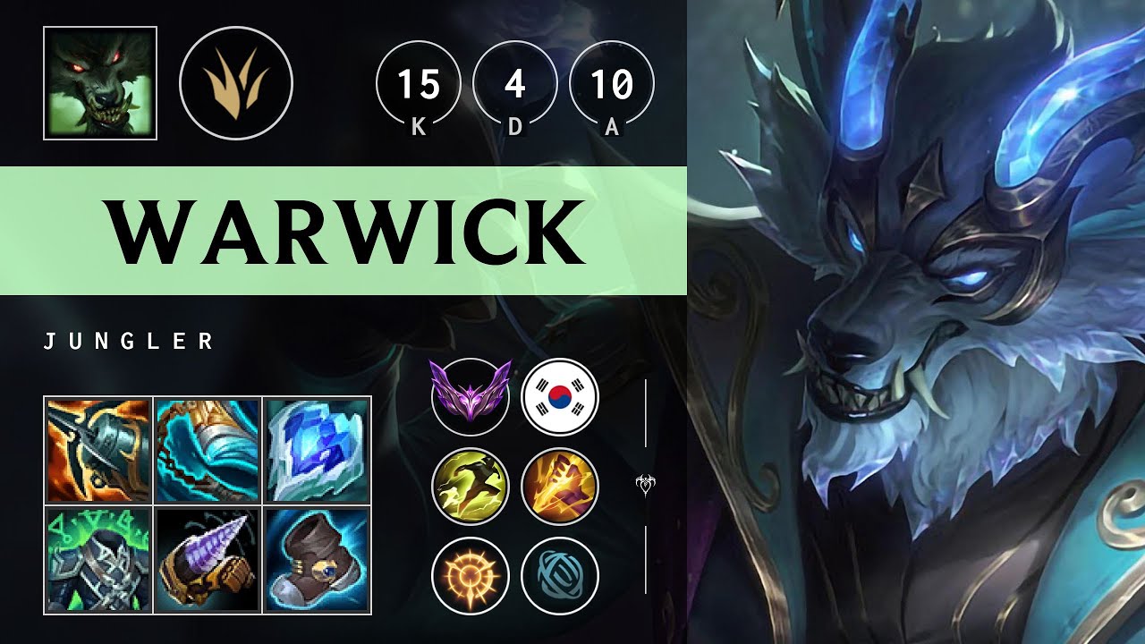 Warwick Jungle vs Viego - KR Master Patch 25.20