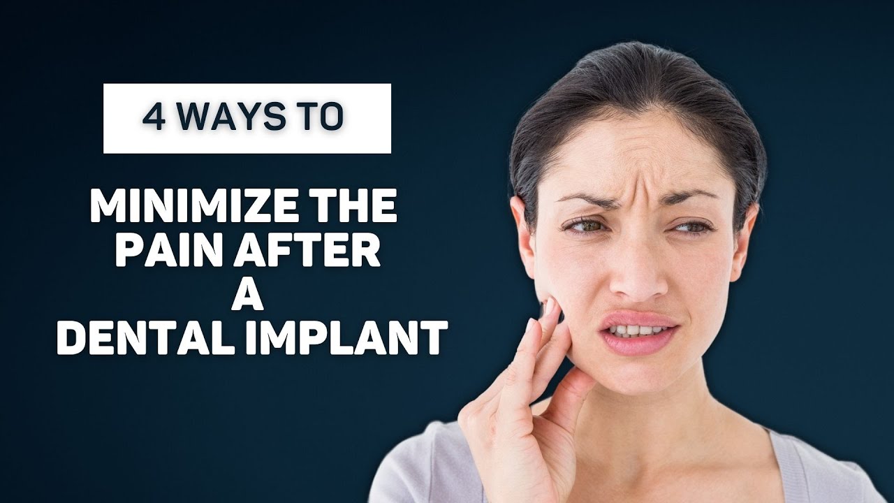 4 Ways to Minimize the Pain After a Dental Implant | Dental House MI