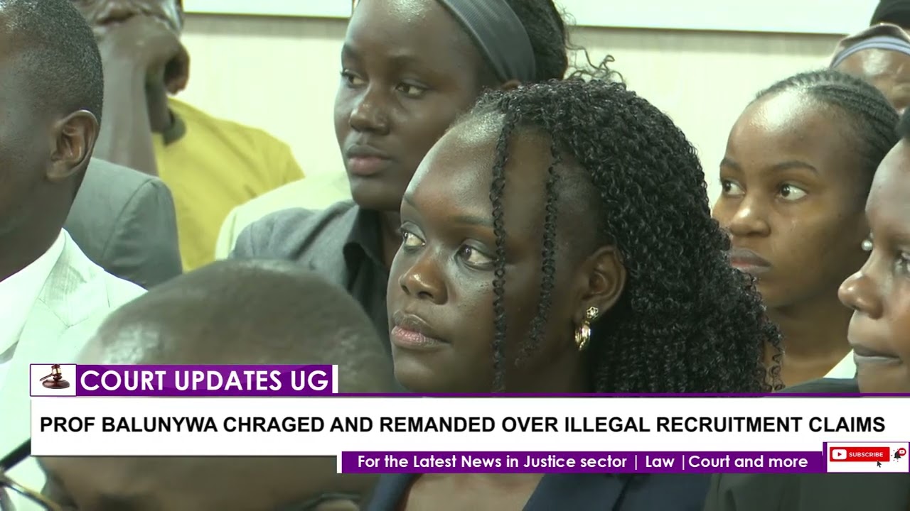 Prof. Wasswa Balunywa Charged and remanded#courtupdatesugofficial