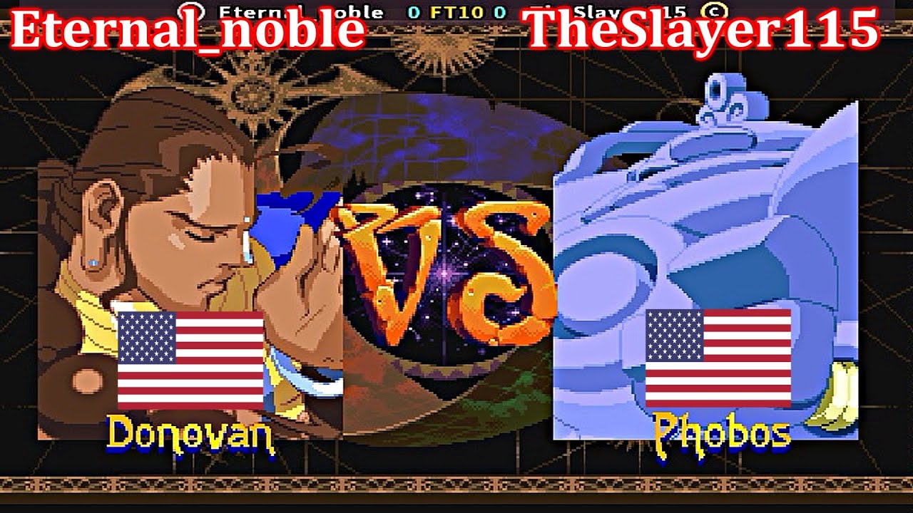 Vampire Savior 2: The Lord of Vampire - Eternal_noble vs TheSlayer115 FT10