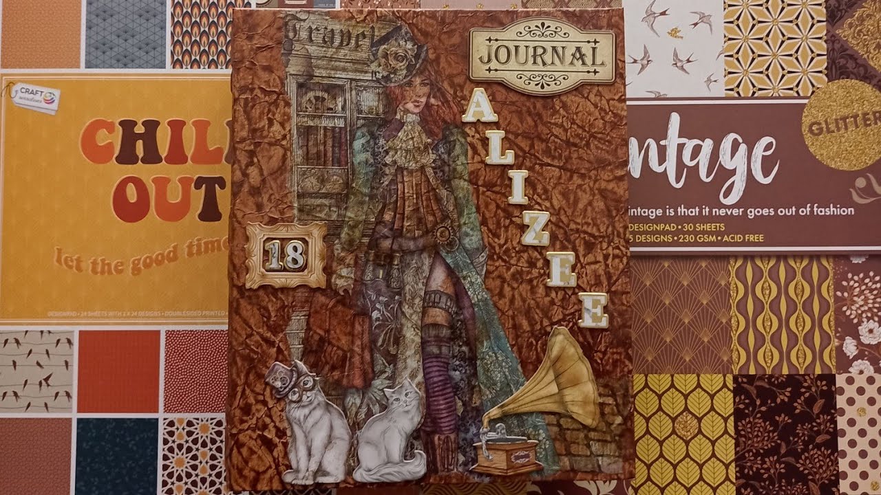 ✨ALBUM VINTAGE PAPIERS ACTION 