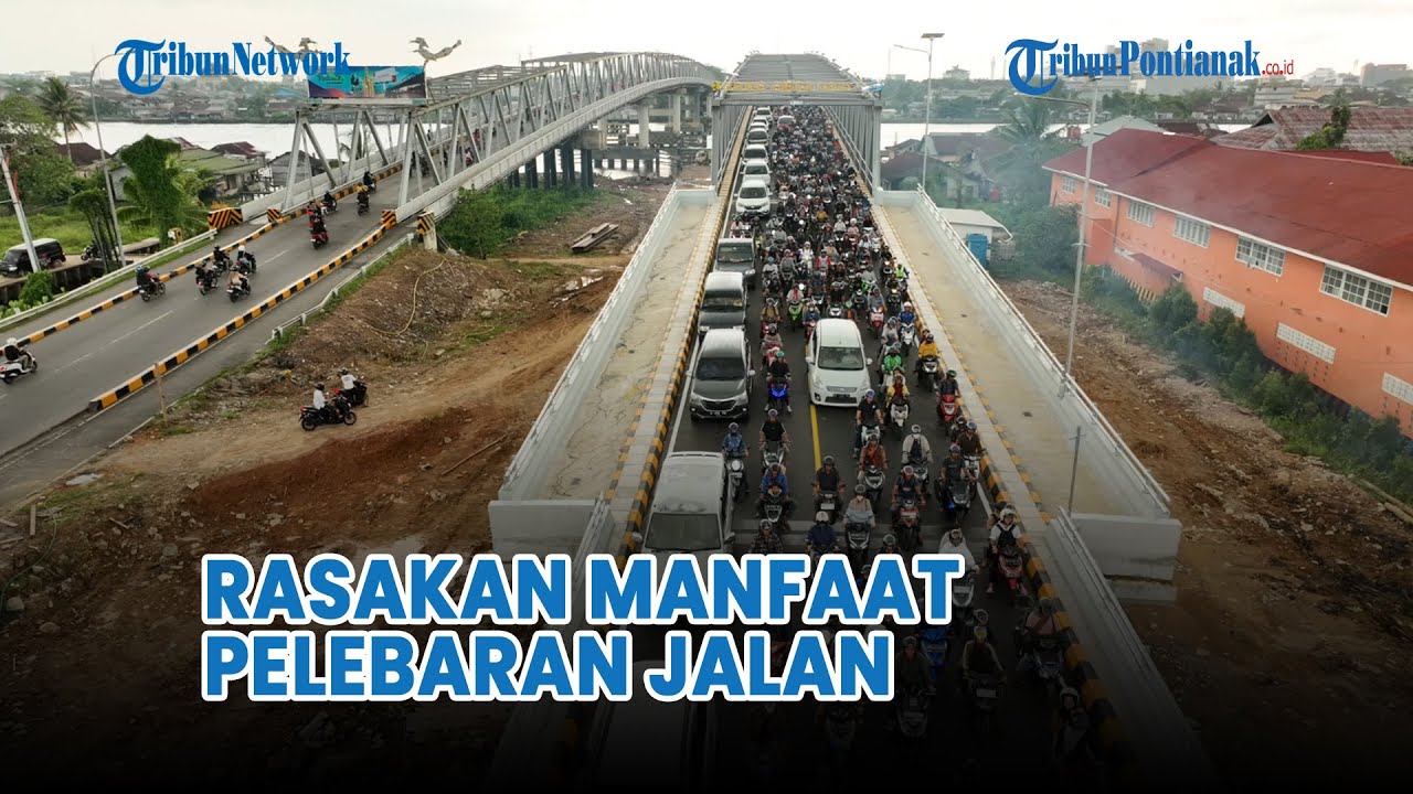 Warga Rasakan Manfaat Pembangunan Infrastruktur di Pontianak Kalimantan Barat🔹