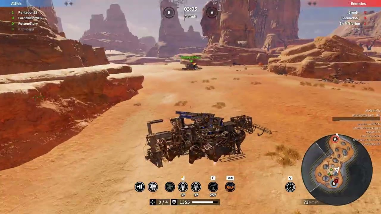 Crossout CW PTTS vs BIPKI