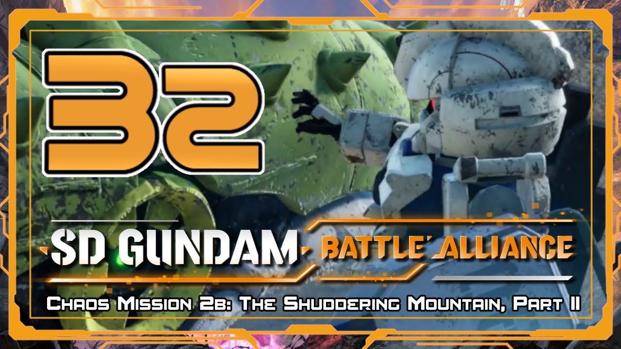 SD Gundam Battle Alliance - Walkthrough - Part 32: Chaos Mission 2B - Shuddering Mountain, Part II