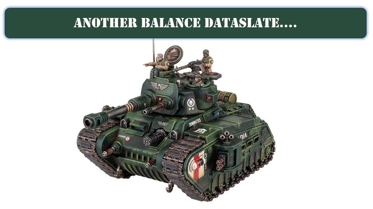 How did Guard fare in the Q1'26 balance dataslate?| Astra Militarum tactics | Warhammer 40,000