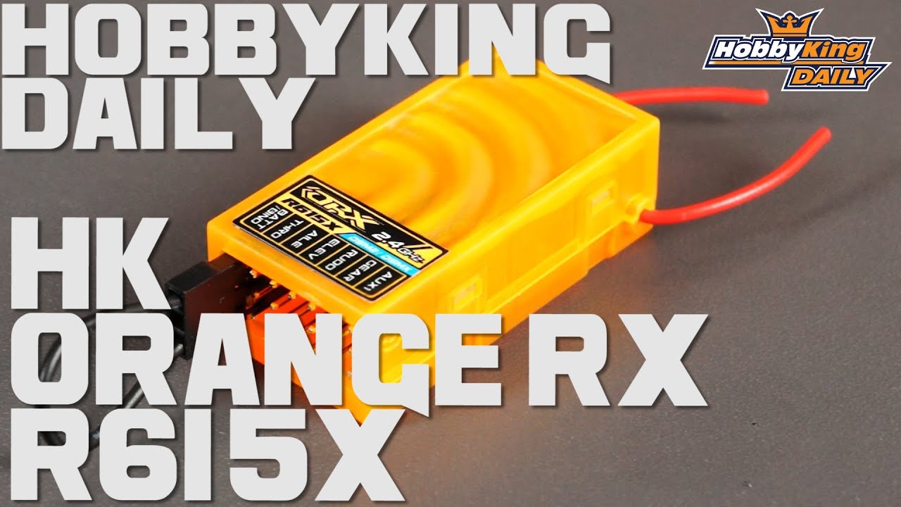 HobbyKing Daily - OrangeRx R615X DSM2/DSMX Compatible 6Ch 2.4GHz Receiver w/CPPM