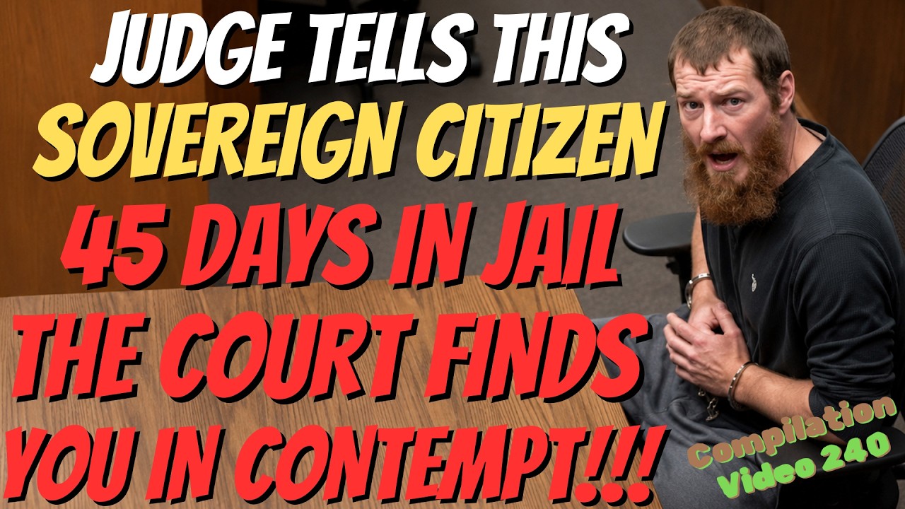 Self Represented Sovereign Citizen Learn A PAINFUL Courtroom Lesson From Judge