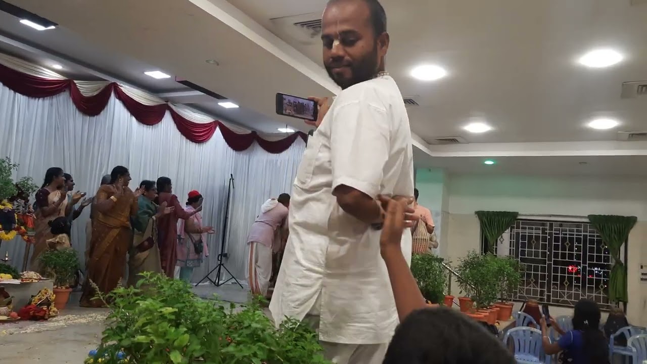 Iskcon at Guduvancherry Thulasi Devi wed Krishnar Thirukalyan on 7.12.25 