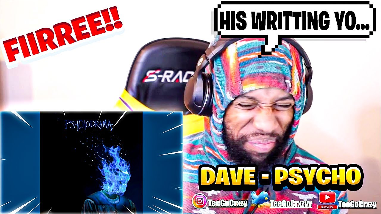 UK WHAT UP🇬🇧!! HE'S REALLY TOO GOOD!! Dave - Psycho (REACTION)