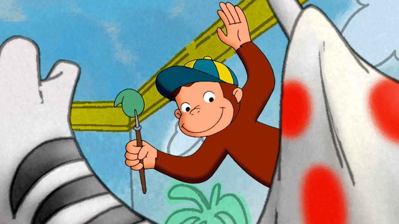 Nicke Nyfiken | Nicke fönsterputsaren | Tecknad Film för Barn