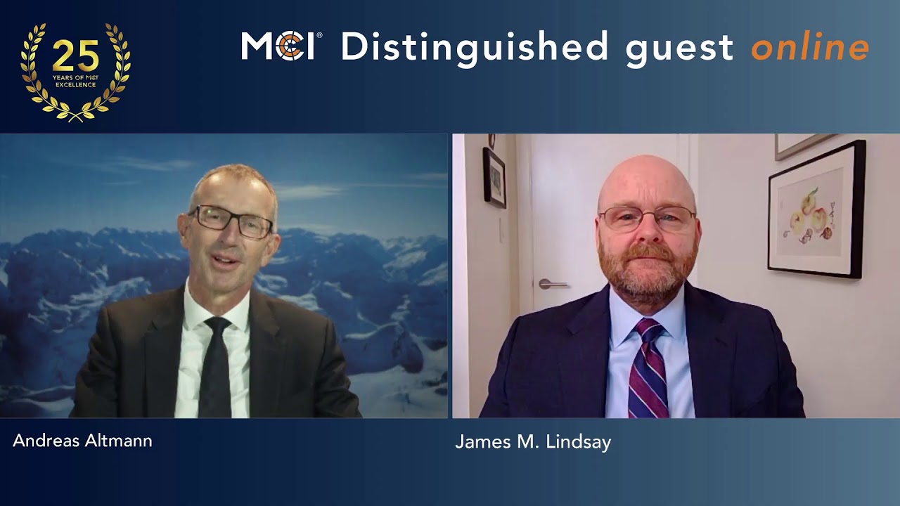 MCI | Distinguished Guest Livetalk | James M. Lindsay