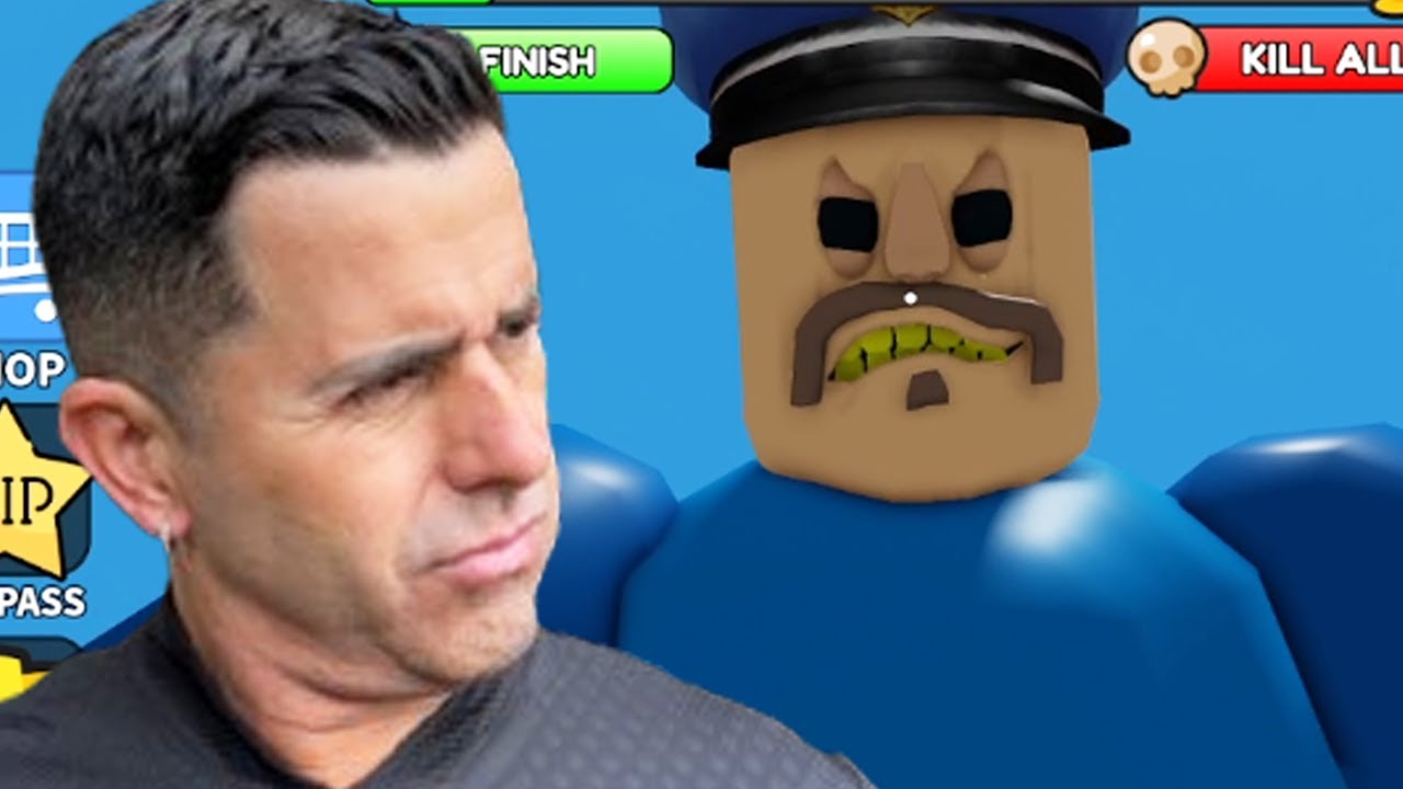 O LEI CORRENDO BARRY NA PRISÃO AQUÁTICA | Fuga da Prisão - Roblox