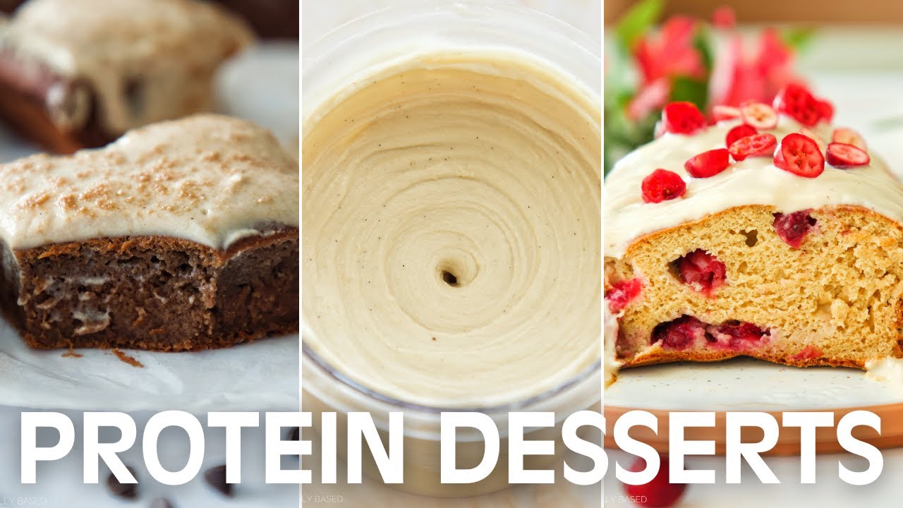 Десерты с высоким содержанием белка (брауни, клюквенный хлеб и крем-брюле «Ниндзя»)