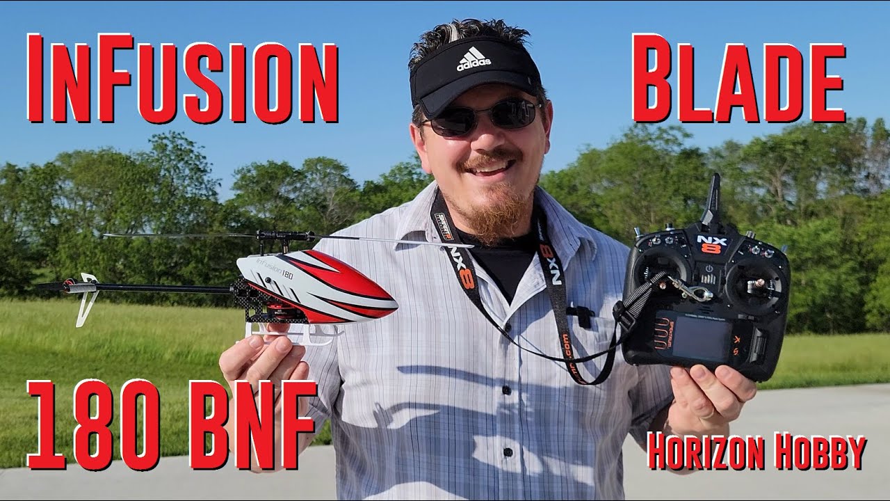 Blade - InFusion 180 - BNF Heli - Unbox, Radio Setup, & Maiden Flights