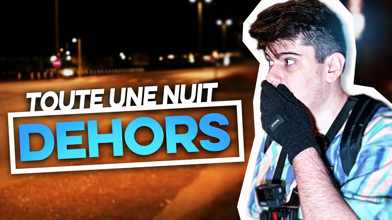 Celui qui perd, passe une nuit dehors en t-shirt (extrême) ft. @GaspowRocketLeague