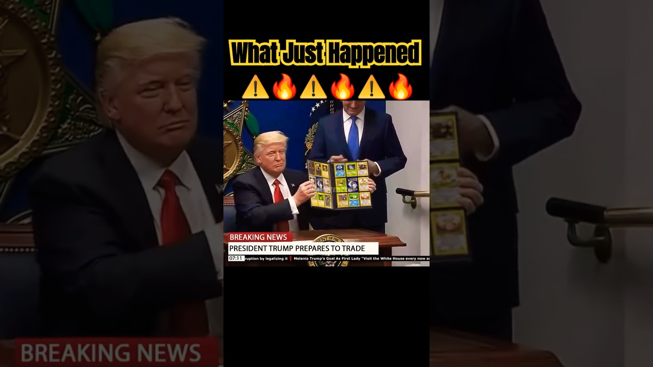 Pok&eacute;mon in the White House #pokemonchannel #collectiblecards #viralvideo #pokemoncards