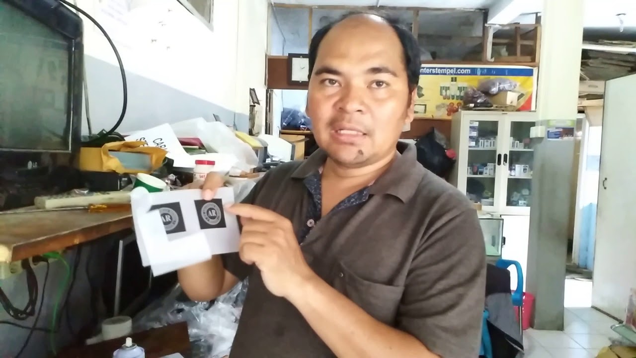 Cara Buat Stempel manual runaflek enterstempel