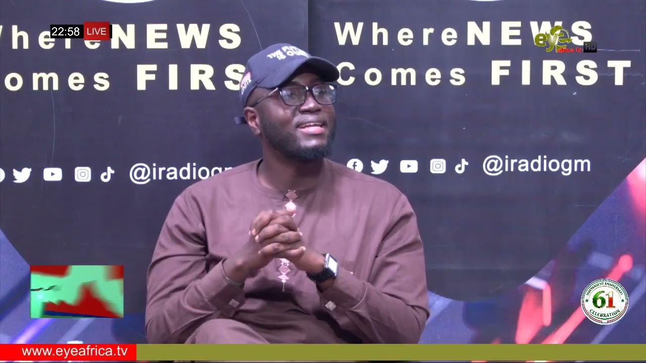 Kemo Bojang gives an update on UMC’s registration, which is pending at the IEC, and talks about thei