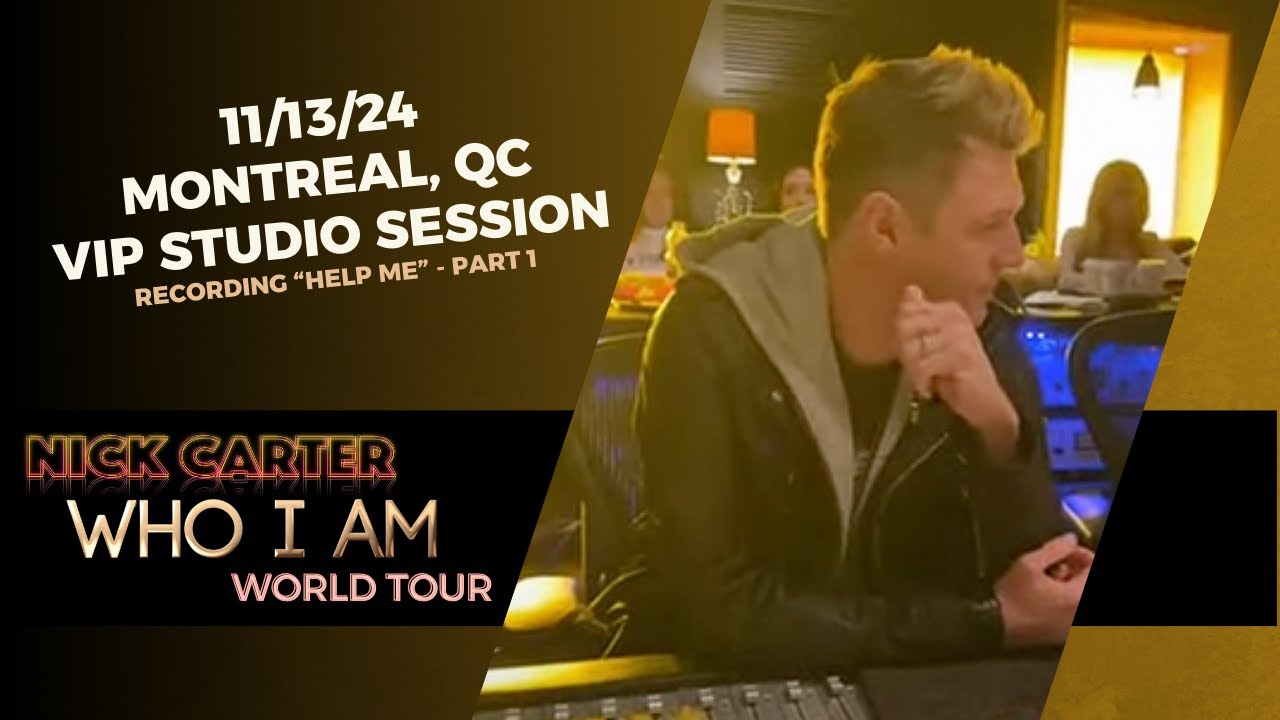 Nick Carter - Instagram Live 11/13/2024 - Montreal, QC - 