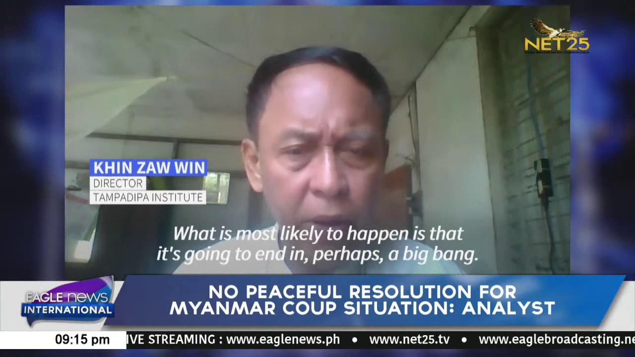 No Peaceful resolution for  Myanmar coup situation, analyst