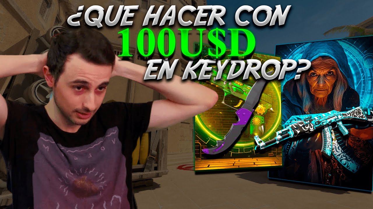 QUE HACER CON 100$ EN KEYDROP Y COMO SACAR RENTABILIDAD