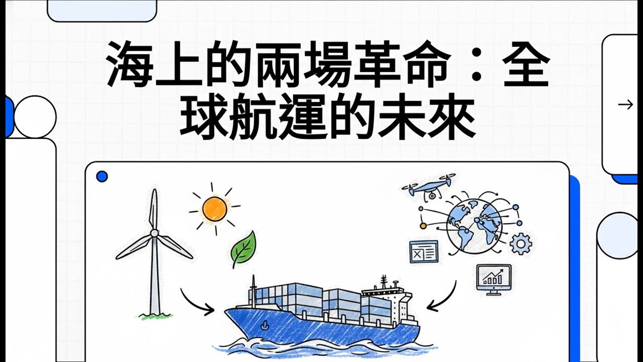 海上的兩場革命：全球航運的未來
