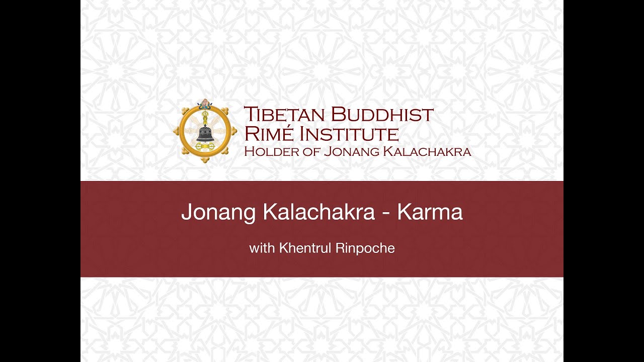 Jonang Kalachakra - Karma