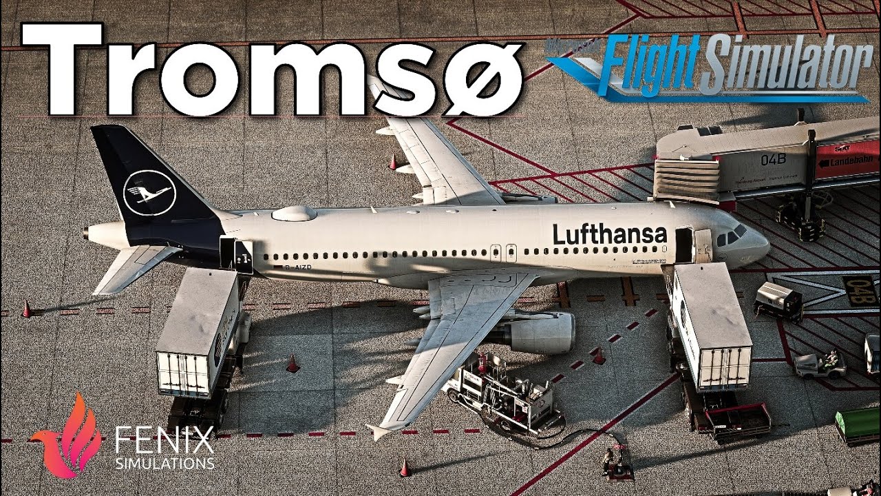 Flug zum Polarkreis | Airbus Captain Live im FENIX A319 | MSFS 2020