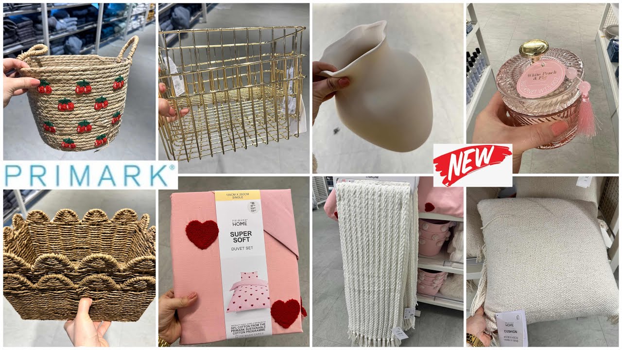 Primark Home decor new collection / January 2025