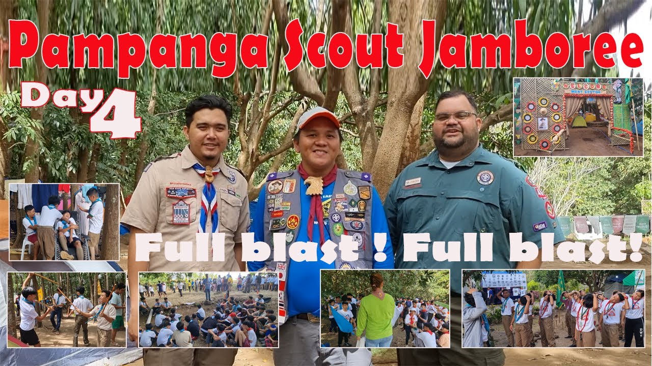 The fourth day of Pampanga Council's 23rd Provincial Jamboree goes full blast!!!