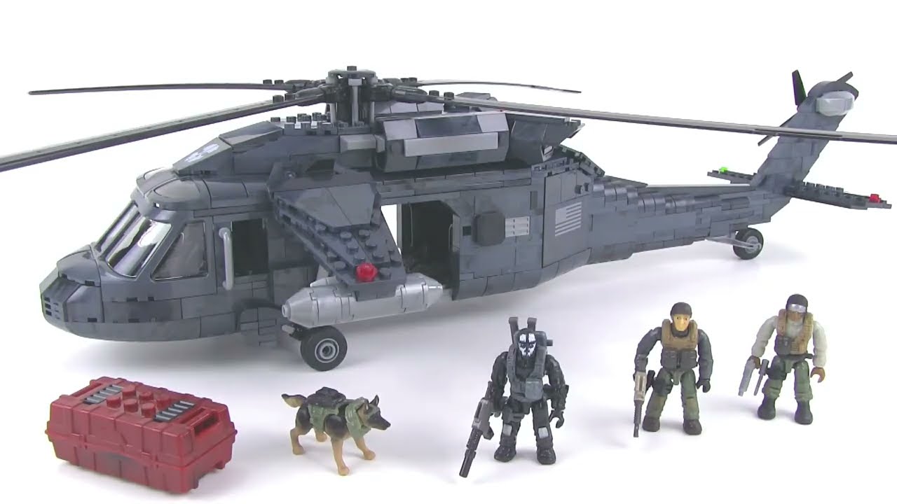 Обзор тактического вертолёта Mega Bloks UH 60 Blackhawk Call of Duty: Ghosts 20140625