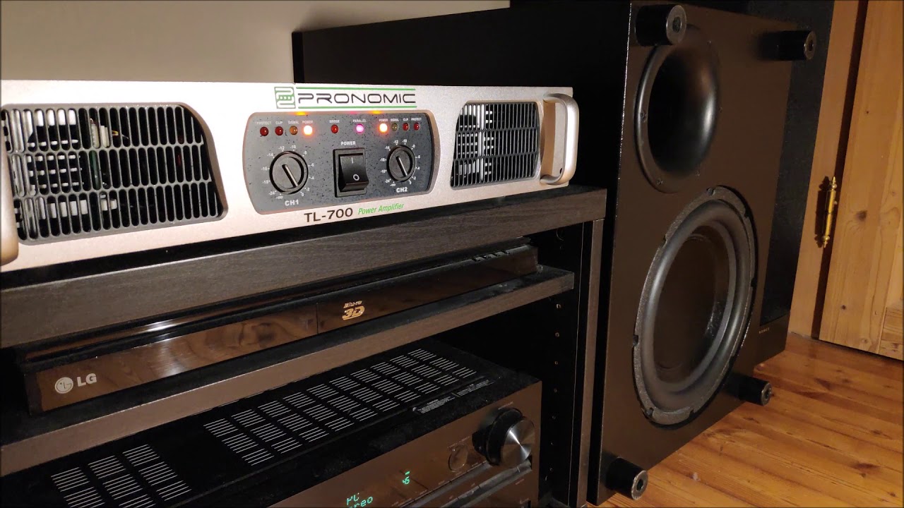 Subwoofer Test Eminence Lab 12