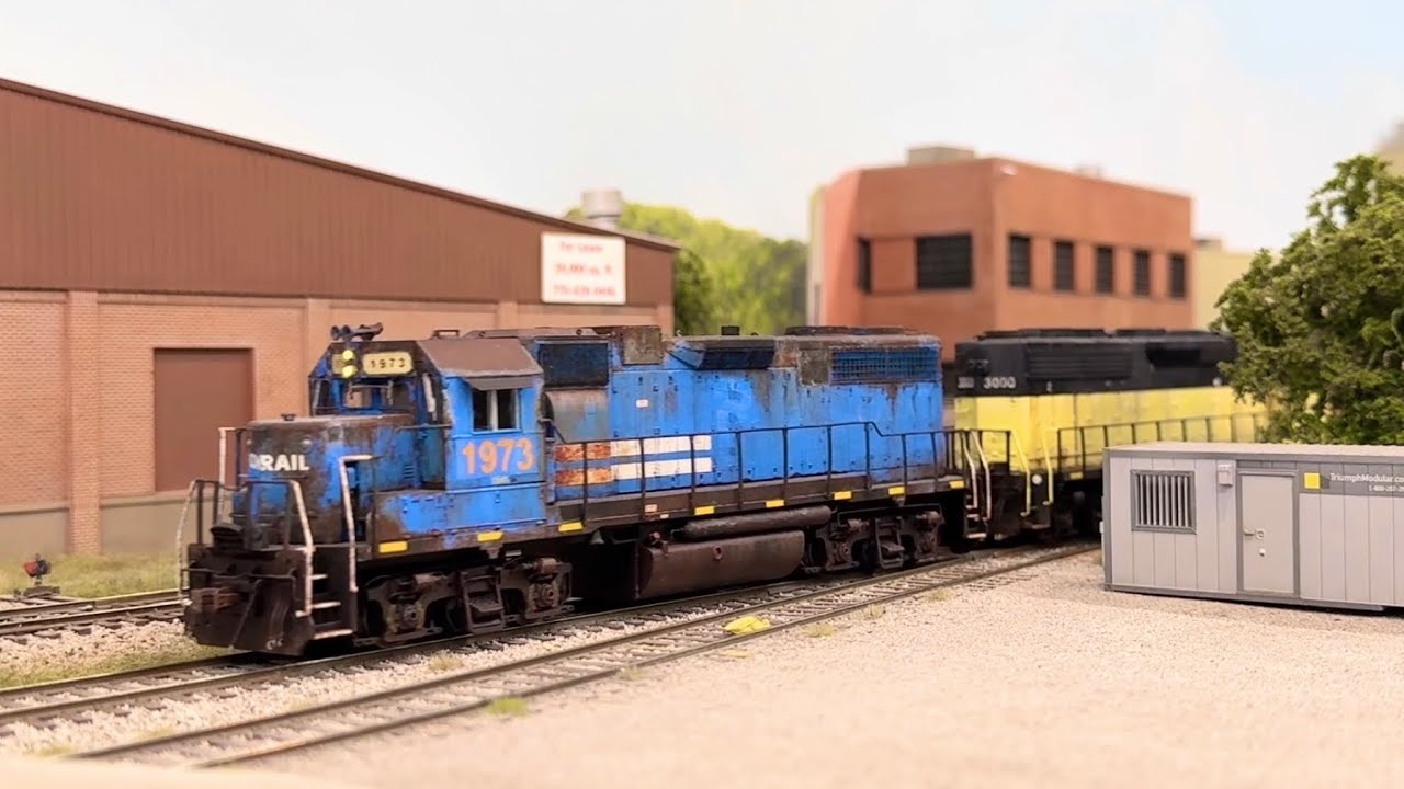 The Hartwell Railroad in HO Scale - Part III