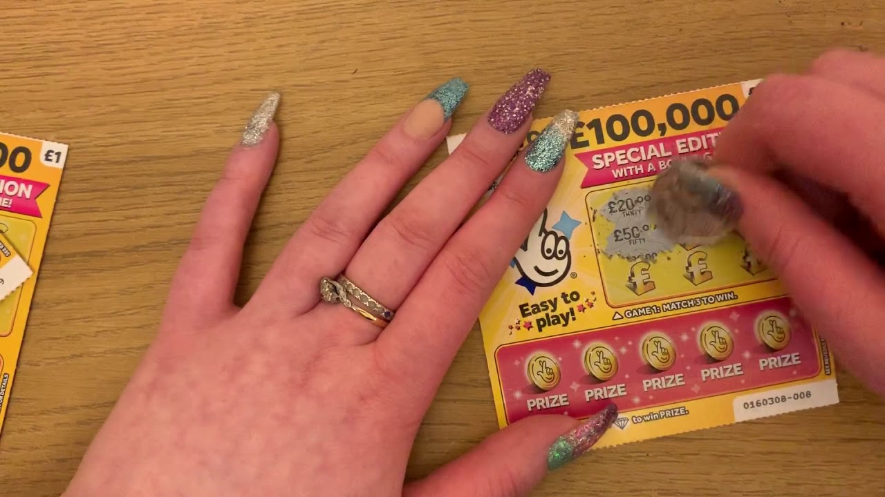 £1 Special Edition Scratch Cards, 100K Jackpot, Multiple Winners, UK National Lottery,  February 20