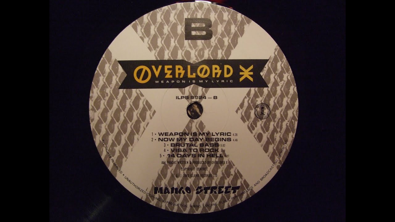 Overlord X - Weapon Is My Lyric