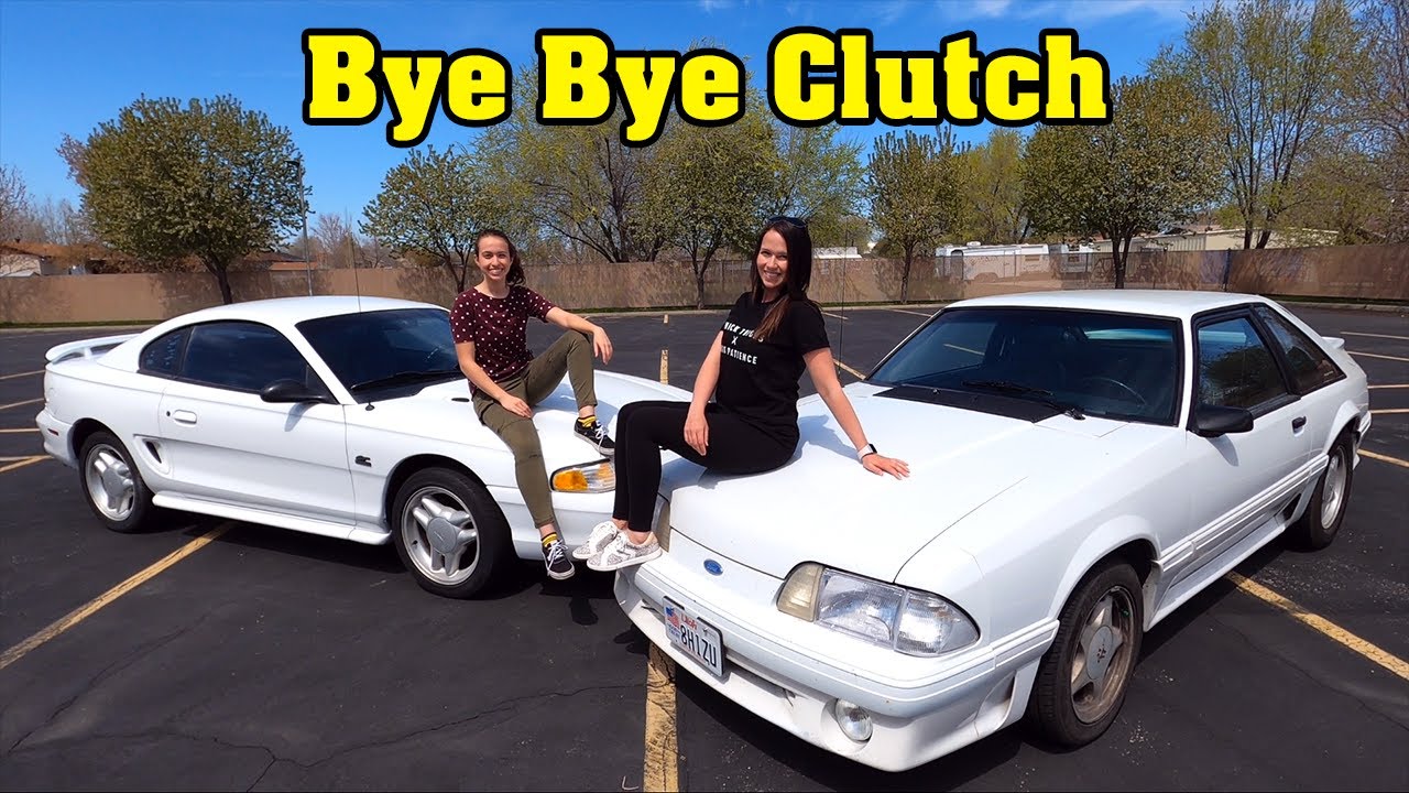 TEACHING MY SISTER HOW TO DRIVE A 5 SPEED MANUAL in a 1992 MUSTANG GT FOX BODY