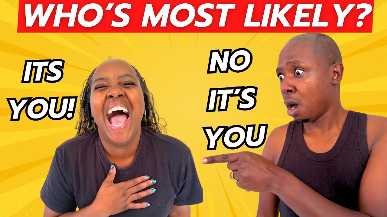 THIS GOT TOO REAL 🤣 WHO’S MOST LIKELY? COUPLES CHALLENGE GONE WILD!