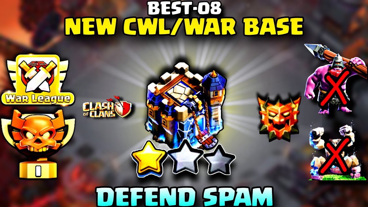 BEST TH18 CWL Base & War Base Links | Th18 Anti Throwers LEGEND LEAGUE Base Layout In CLASH OF CLANS