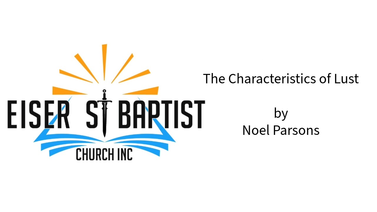 The Characteristics of Lust by Noel Parsons