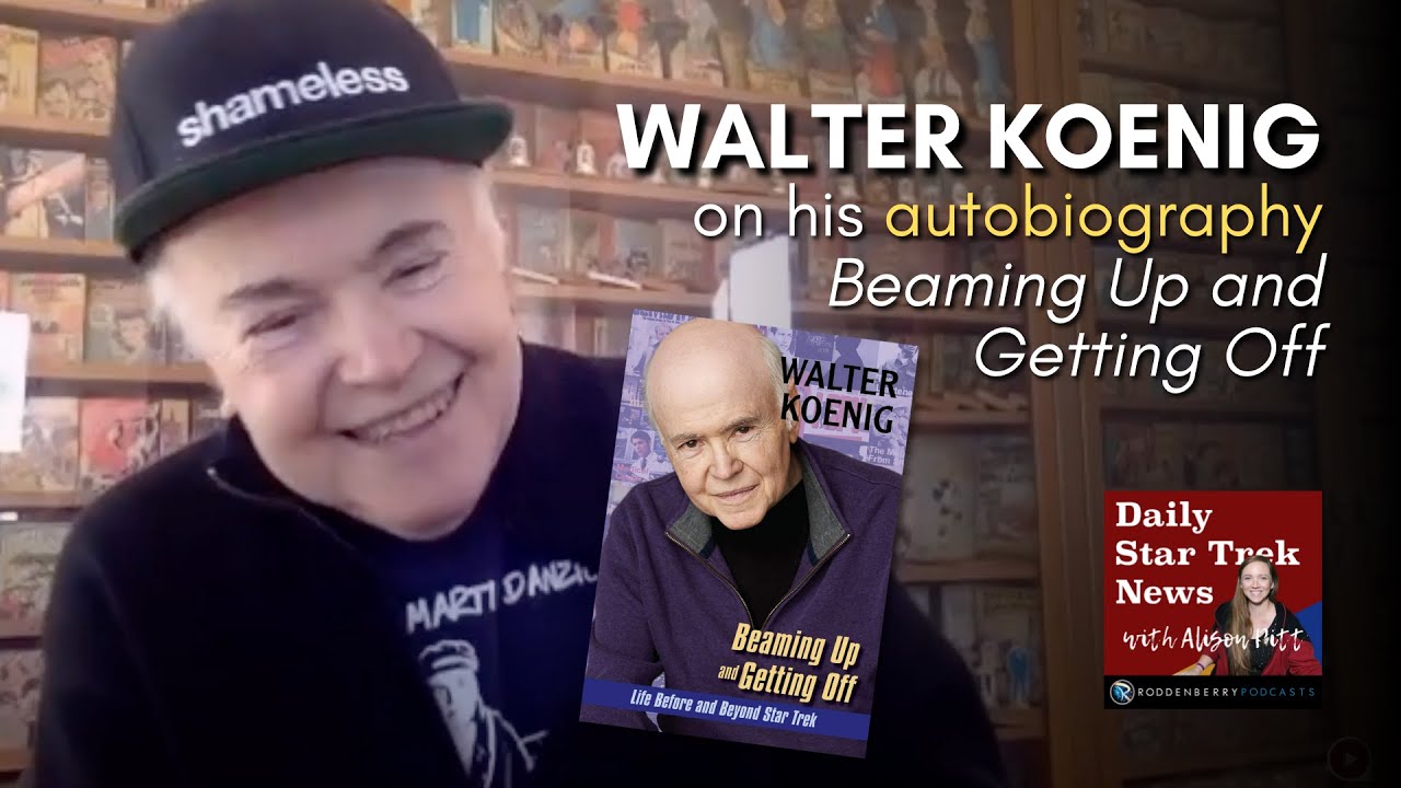 INTERVIEW! Walter Koenig on his book Beaming Up and Getting Off: Life Before and Beyond Star Trek