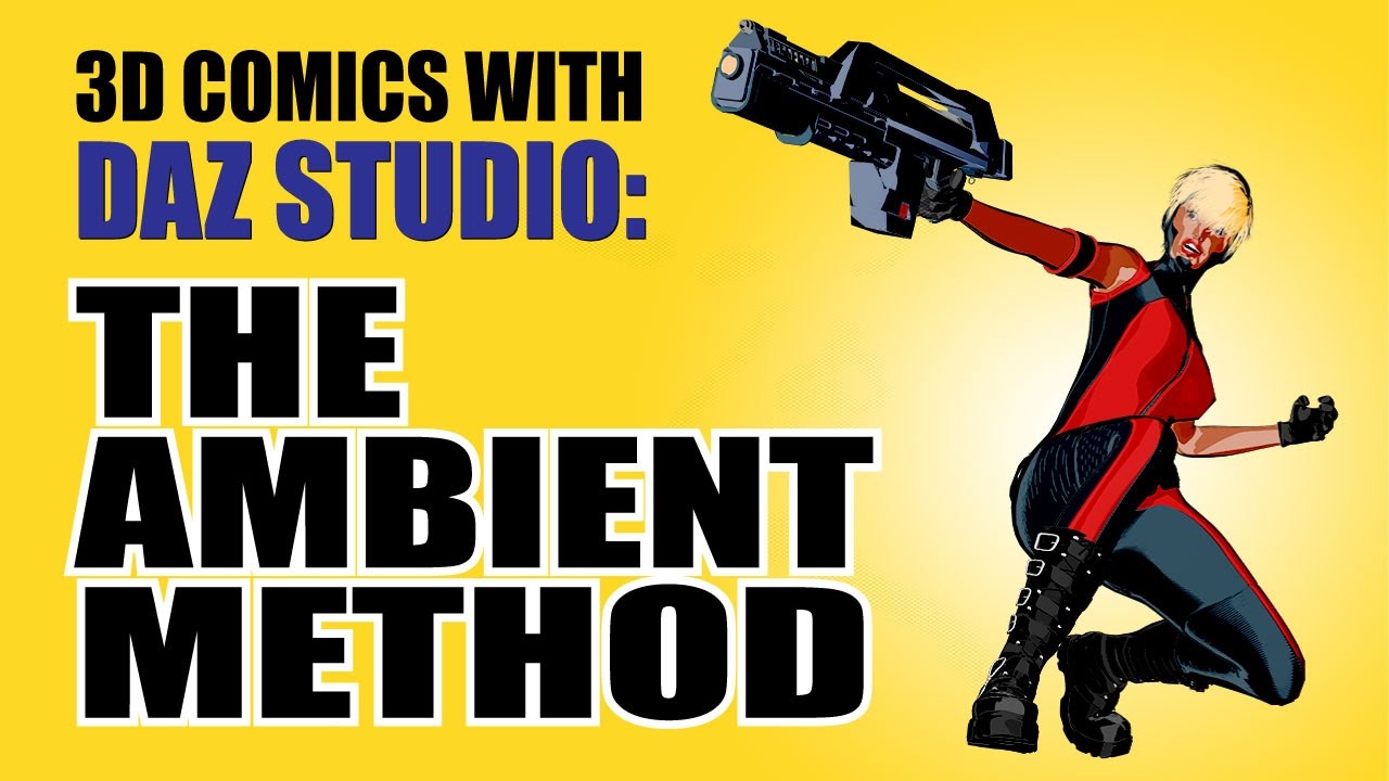 3D Comics With Daz Studio – The Ambient Method