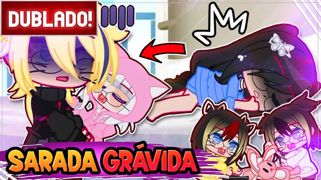 [ DUBLADO ] OS BEBÊS DA SARADA - Nova Historia l MINI FILME GACHA CLUB