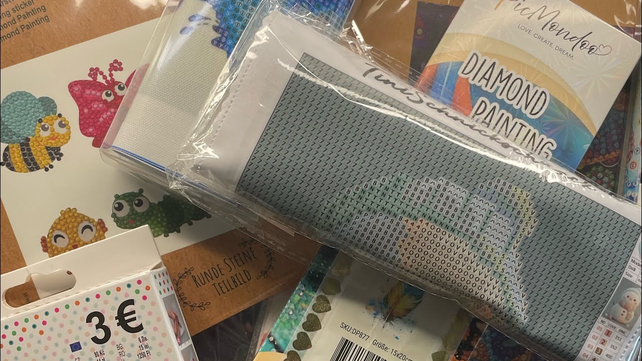 Diamond Painting Stash Teil 1/3 💎 Kleinigkeiten für zwischendurch ❤️