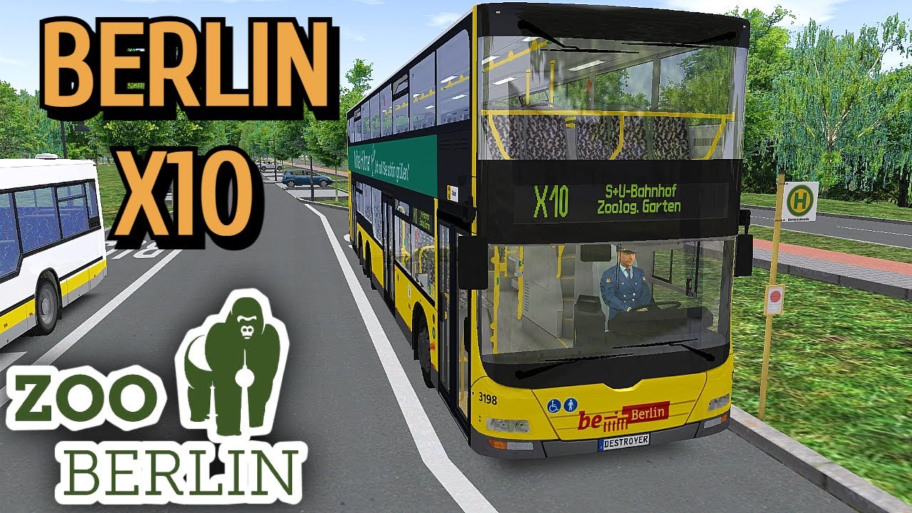 OMSI 2 | Add-On DLC | Berlin X10 | Express Service To The Zoo!